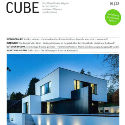 CUBE – Das Magazin für Architektur, modernes Wohnen und Lebensart im Ruhrgebiet 01 | 23 – Düsseldorf